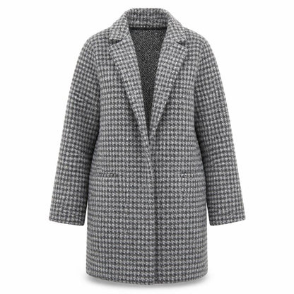 Womens UK Size 12 TU Grey Overcoat