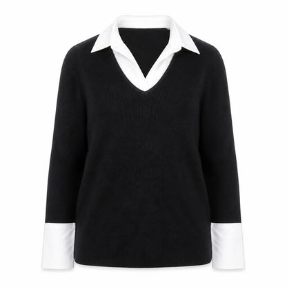 Womens UK Size XL Debbie Morgan Black Pullover Jumper