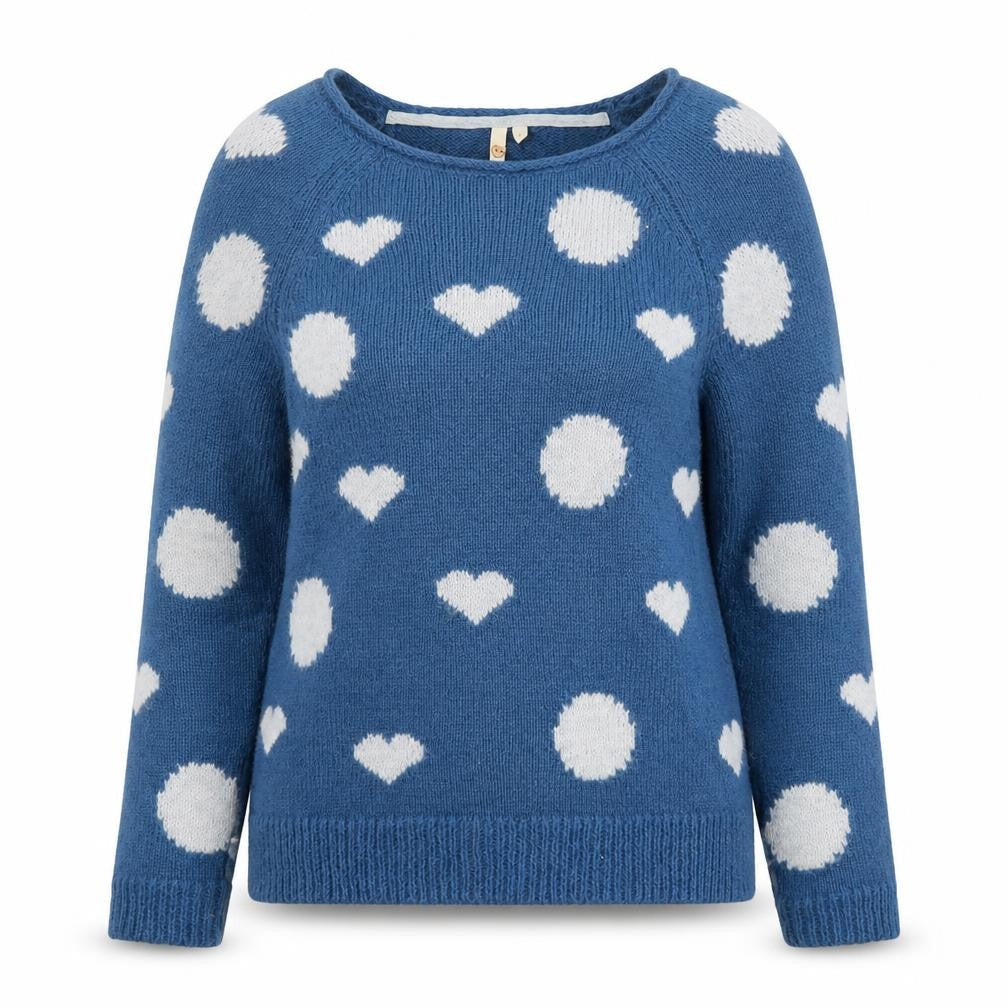 Womens UK Size 8 White Stuff Blue Pullover Jumper
