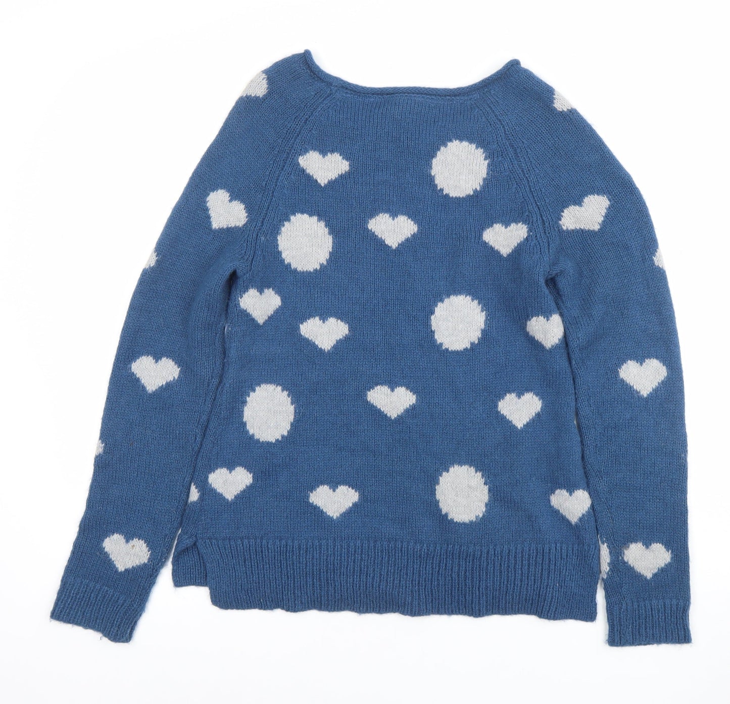 Womens UK Size 8 White Stuff Blue Pullover Jumper