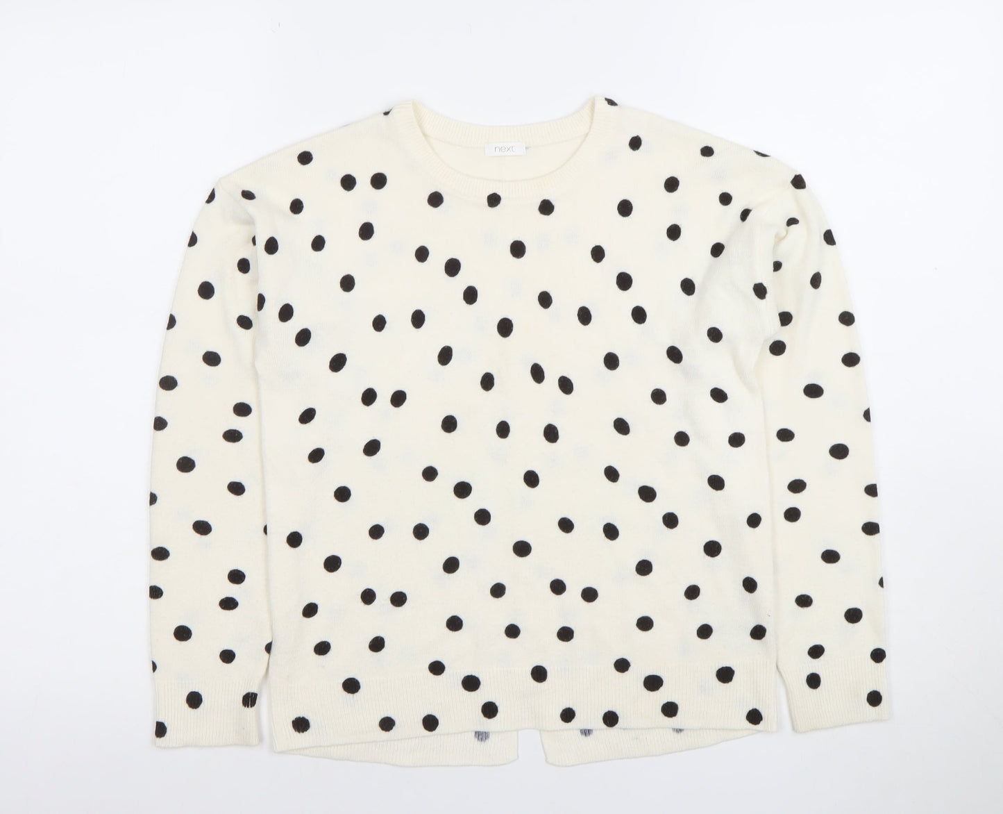 Girls UK Size 11 Years NEXT Ivory Pullover Jumper