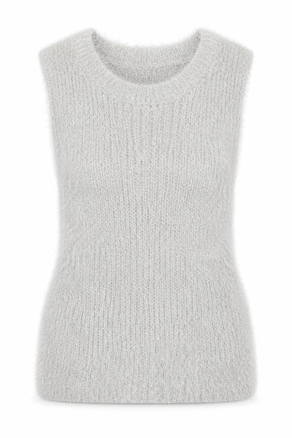 Womens UK Size 12 River Island Grey Vest Jumper