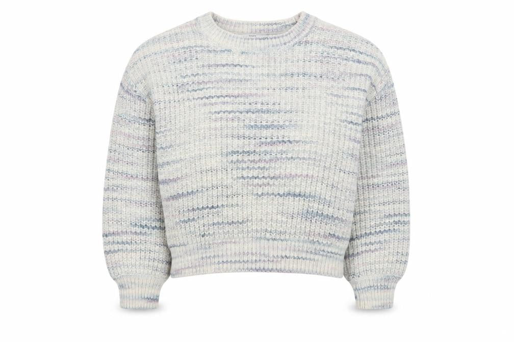 Marks and Spencer Girls Multicoloured Knit Pullover Jumper 9-10 Years