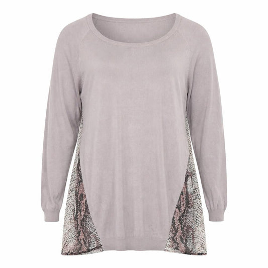 Womens UK Size 18 F&F Purple Tunic Blouse