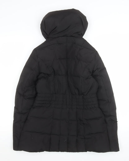 Womens UK Size XS Kenneth Cole Reaction Black Puffer Jacket