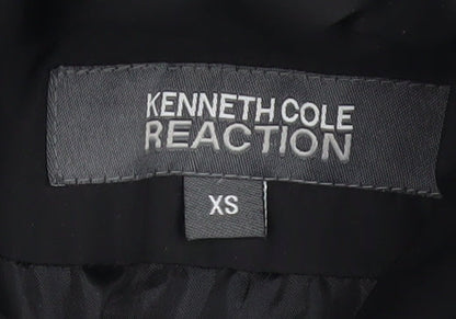 Womens UK Size XS Kenneth Cole Reaction Black Puffer Jacket