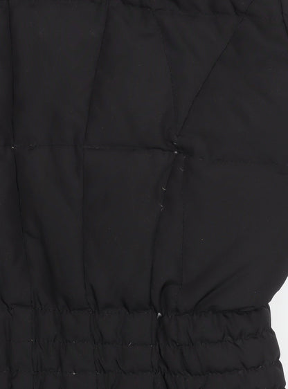 Womens UK Size XS Kenneth Cole Reaction Black Puffer Jacket