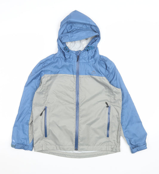 Boys UK Size 9-10 Years K-Way Multicoloured Windbreaker Coat