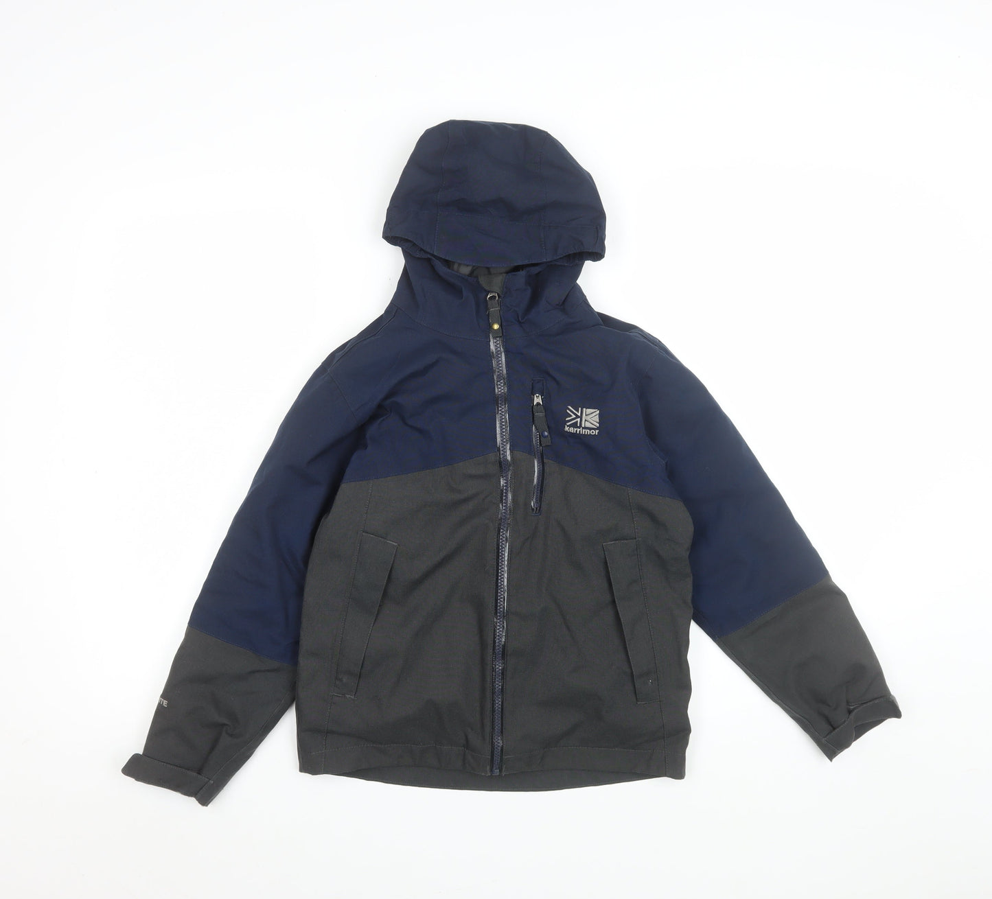 Boys UK Size 7-8 Years Karrimor Blue Puffer Jacket