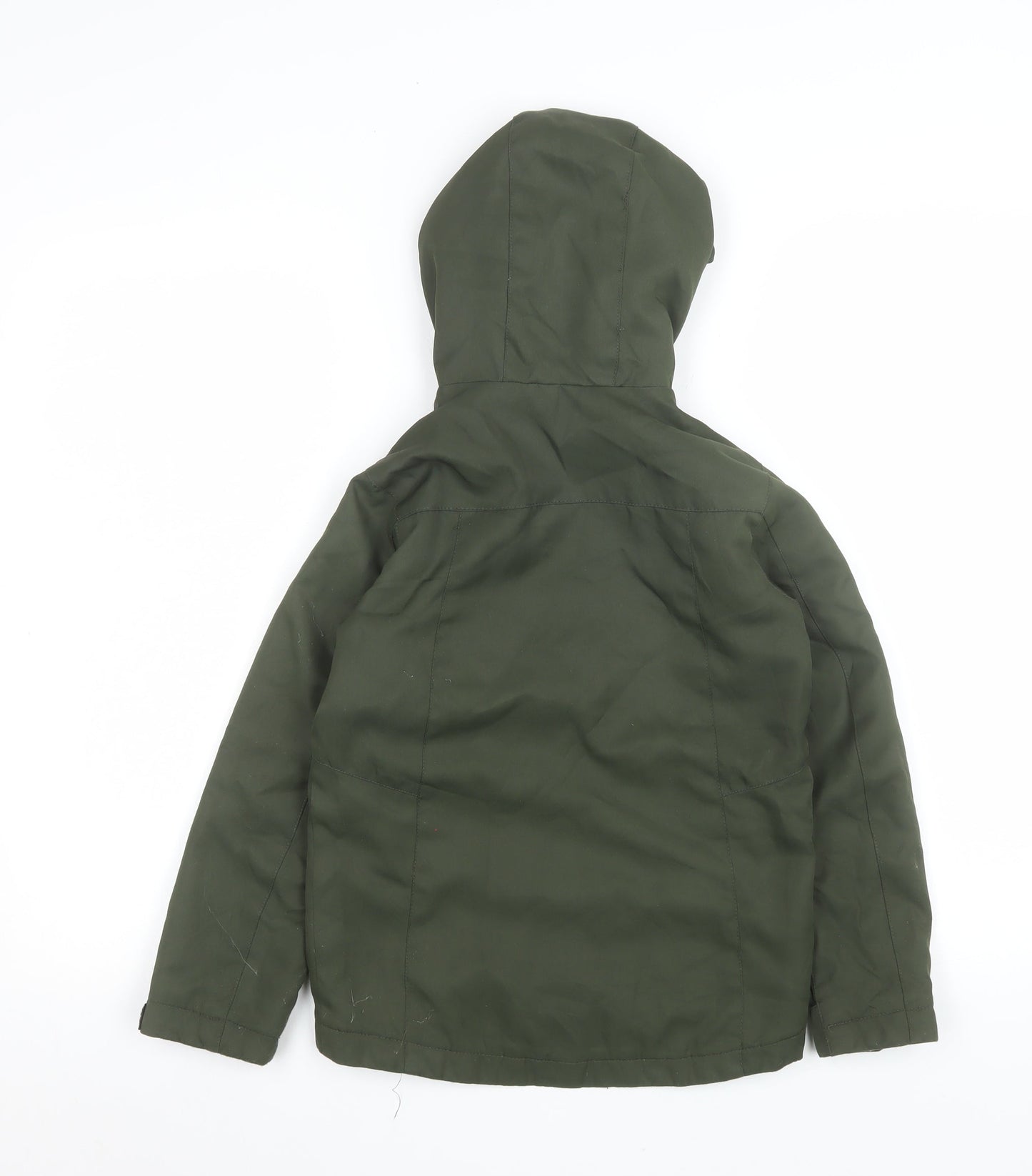 Boys UK Size 8 Years JACK & JONES Green Puffer Jacket