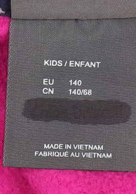 Jack Wolfskin Girls Blue Hooded Puffer Jacket 12 Years Waterproof Lined