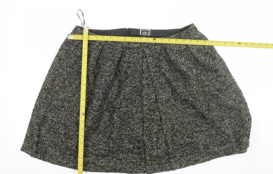 Womens UK Size 16 NW3 A-Line Tweed Skirt