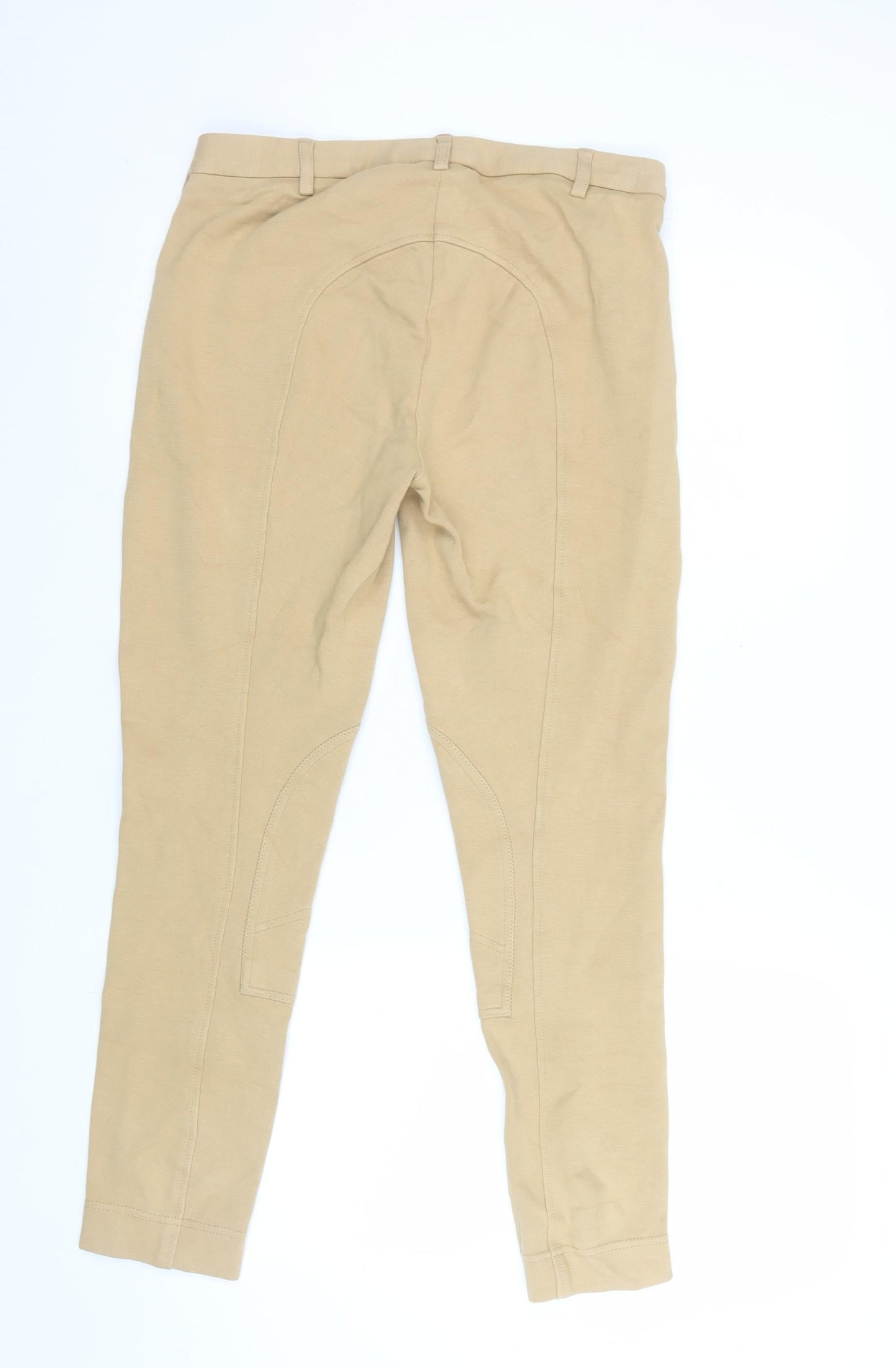 Womens UK Size 14 Wessex Slim Fit Jodhpur Beige Trousers