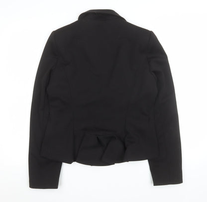 Atmosphere Women Black Size 14 Tailored Suit Jacket Blazer