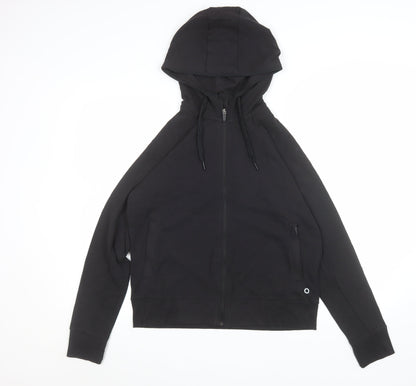 Marks and Spencer Women’s Black Hooded Zip Up Jacket Size 12