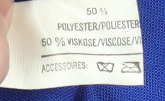 Womens UK Size 14 Lady F Regular Blue Suit Jacket