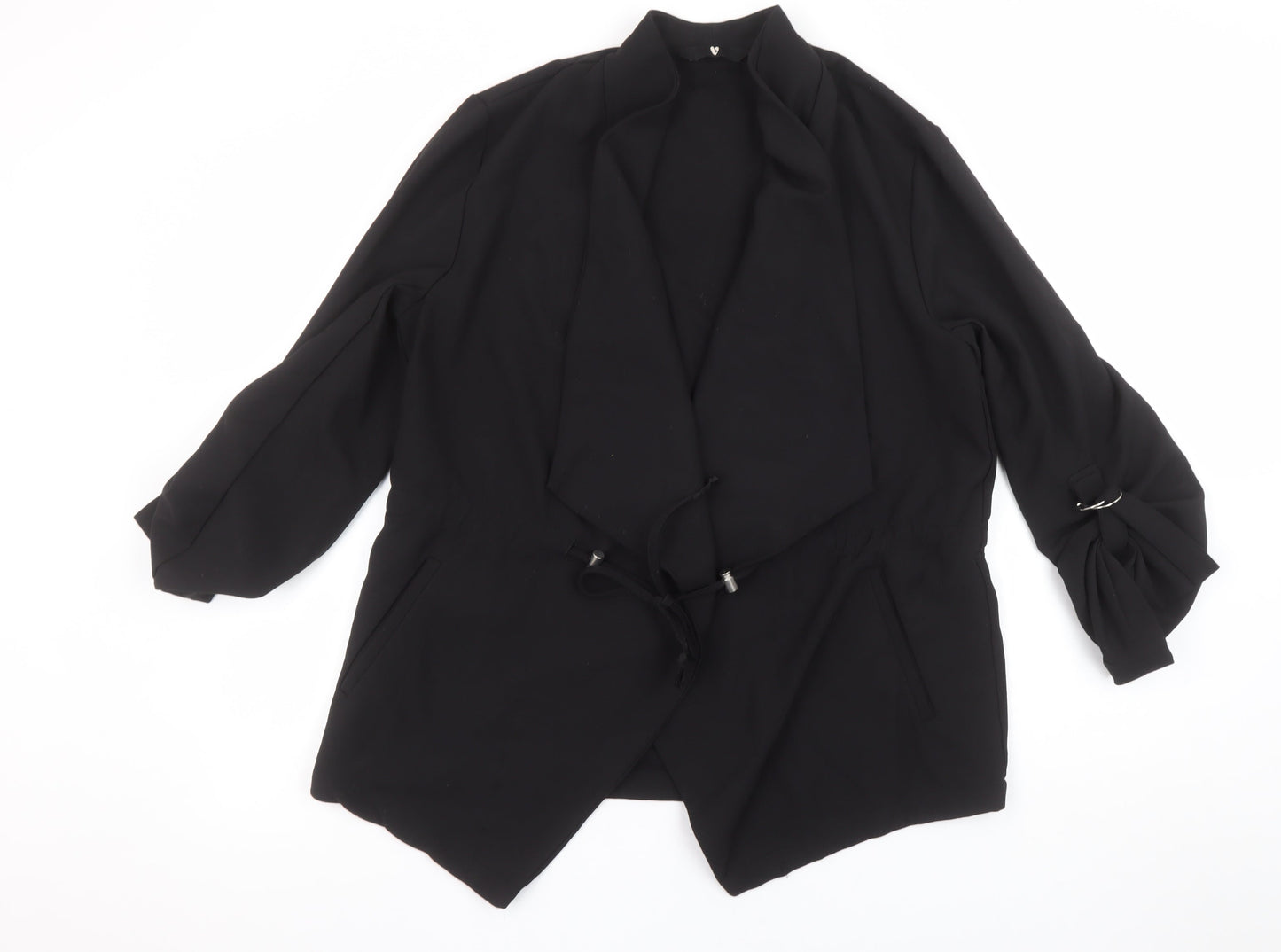 Womens UK Size 14 V by Very Regular Black Blazer