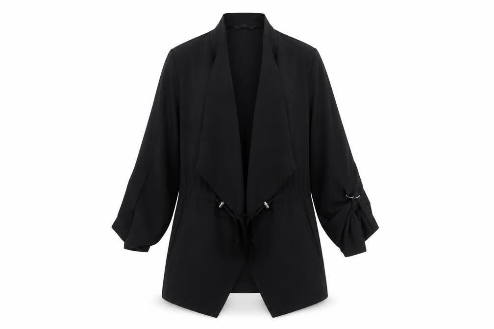 Womens UK Size 14 V by Very Regular Black Blazer