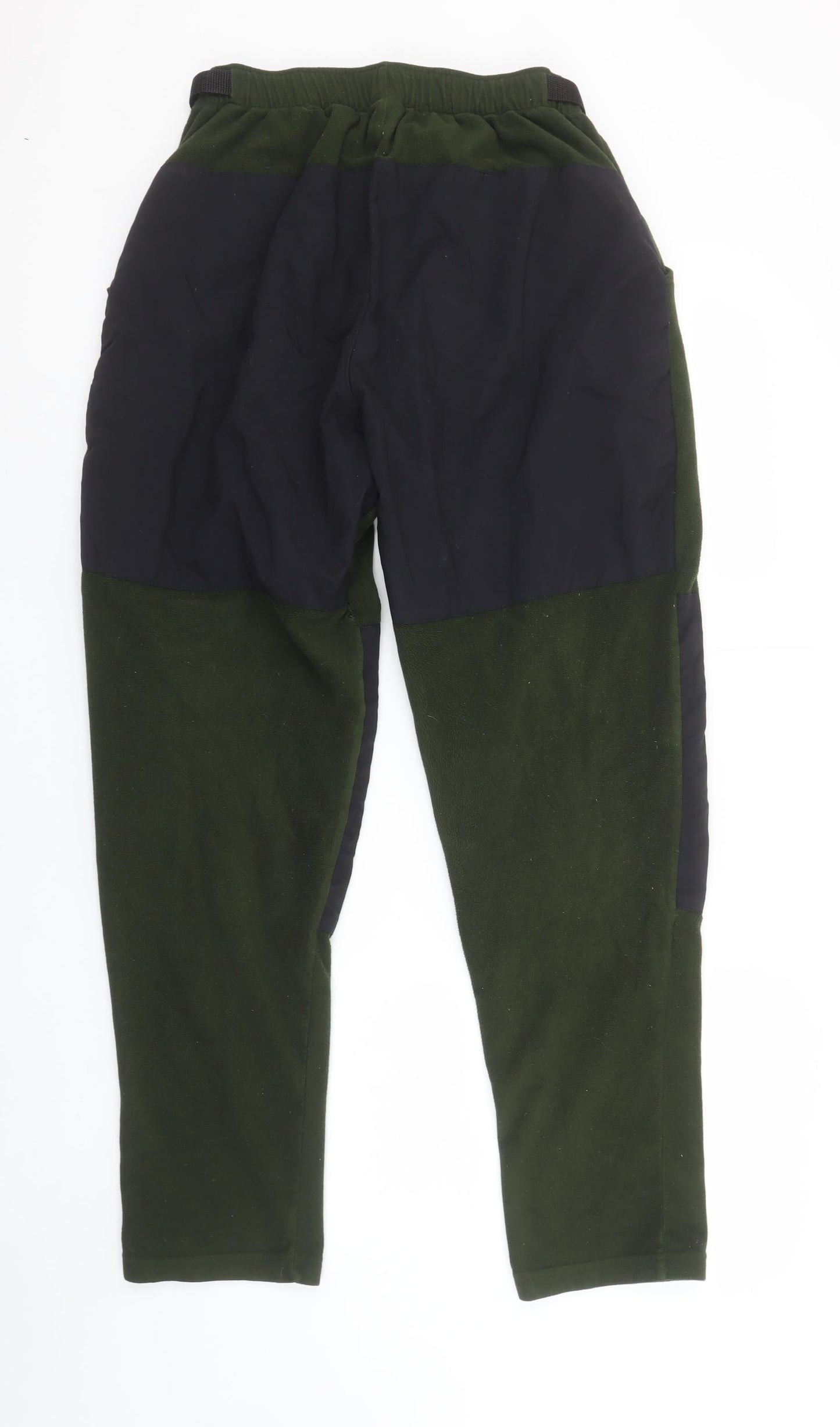 Swazi Men's Green Fleece Cargo Trousers M Outdoor Workwear