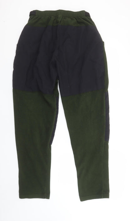 Swazi Men's Green Fleece Cargo Trousers M Outdoor Workwear