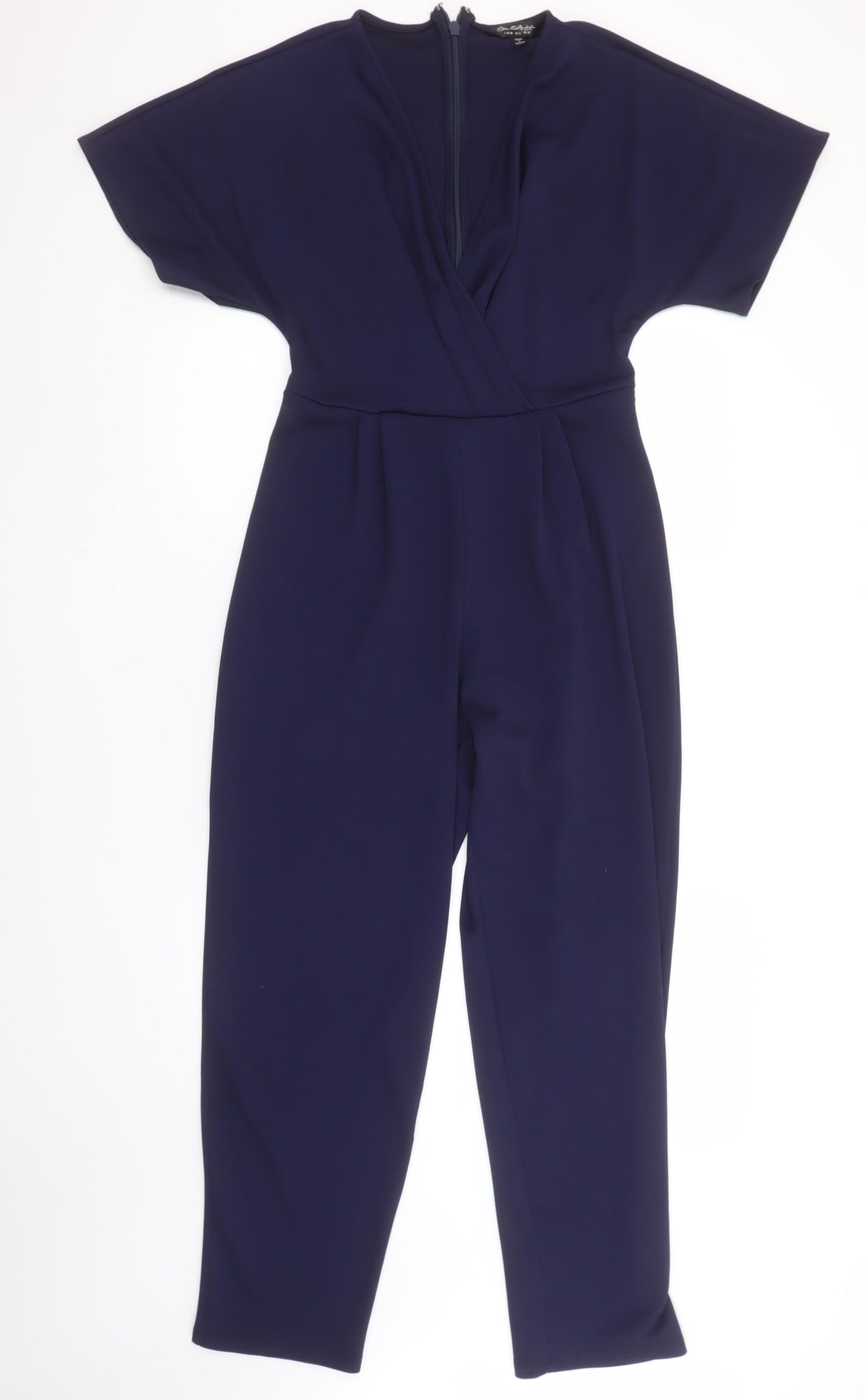 Womens UK Size 10 Miss Selfridge One-Piece Blue Jumpsuit