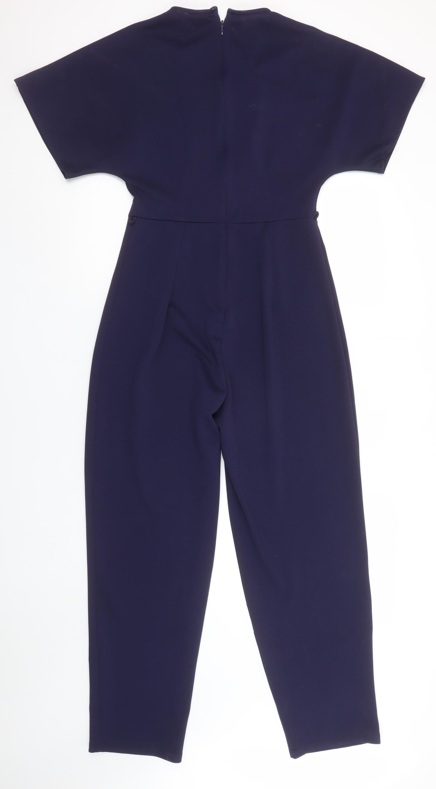 Womens UK Size 10 Miss Selfridge One-Piece Blue Jumpsuit