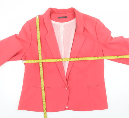 Atmosphere Women’s Pink Blazer Size 20 Single Breasted Tailored Jacket