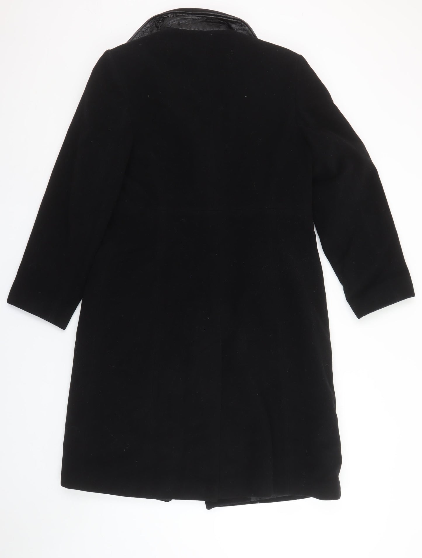 Womens UK Size 10 NuAge Black Overcoat