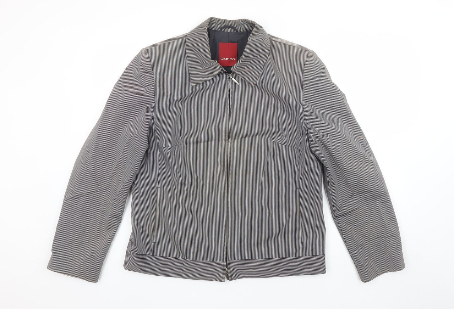 Womens UK Size 14 Bianca Grey Basic Jacket