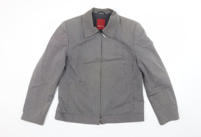 Womens UK Size 14 Bianca Grey Basic Jacket