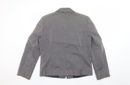 Womens UK Size 14 Bianca Grey Basic Jacket