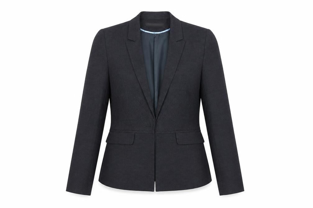Womens UK Size 12 Warehouse Regular Black Blazer