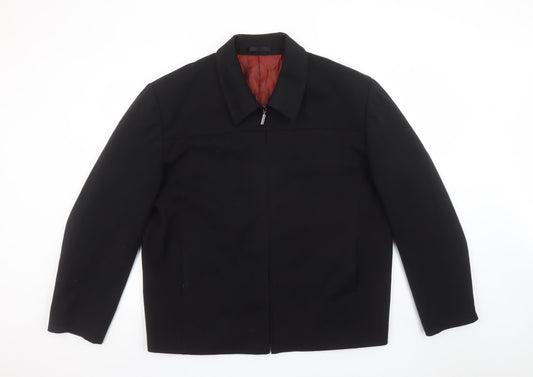 Womens UK Size XL Giopelle Black Basic Jacket