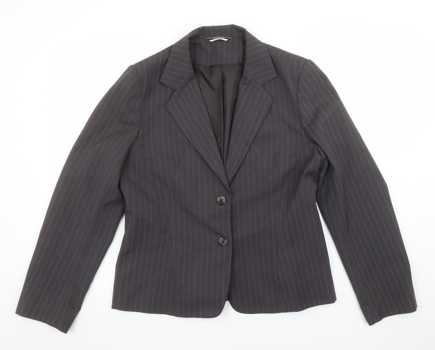 Womens UK Size 14 George Regular Grey Suit Jacket