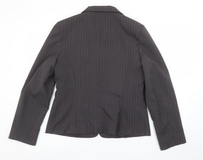 Womens UK Size 14 George Regular Grey Suit Jacket