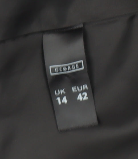 Womens UK Size 14 George Regular Grey Suit Jacket