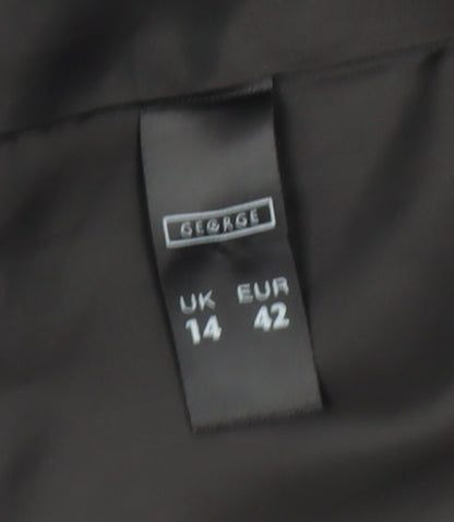 Womens UK Size 14 George Regular Grey Suit Jacket