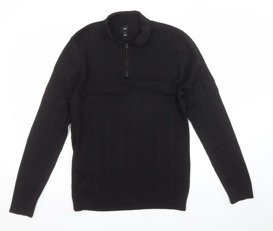 Mens UK Size M River Island Polyester Polo Shirt