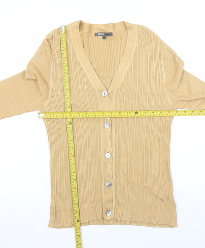 Womens UK Size S Episode Sport Beige Cardigan Jumper