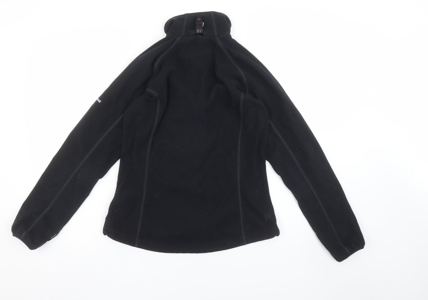 Berghaus Women's Black Fleece Jacket Size 8 Full Zip Outdoor