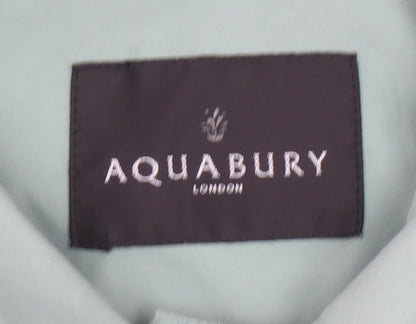 Womens UK Size 14 Aquabury London Green Trench Coat