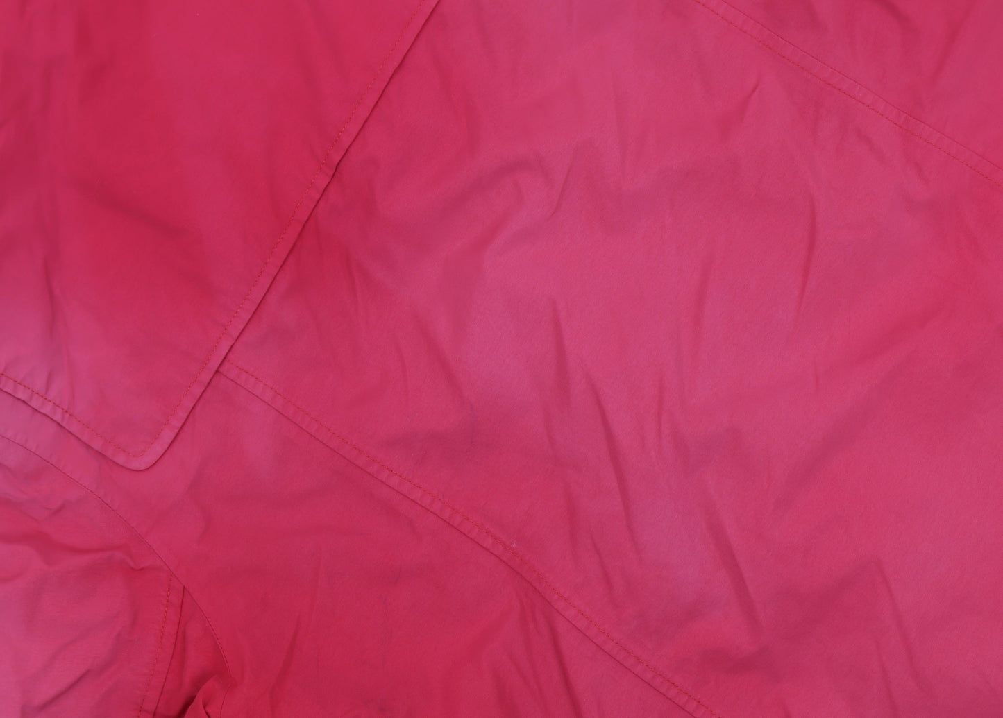 Womens UK Size M Lands' End Red Duffle Coat