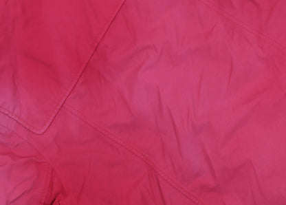 Womens UK Size M Lands' End Red Duffle Coat