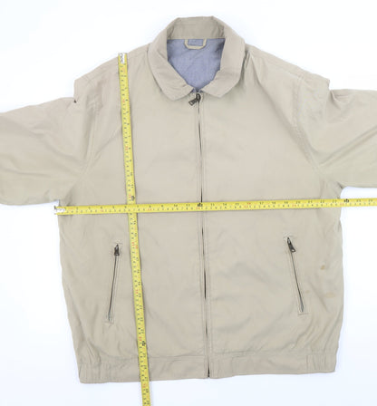 Mens UK Size L Marks and Spencer Beige Basic Jacket