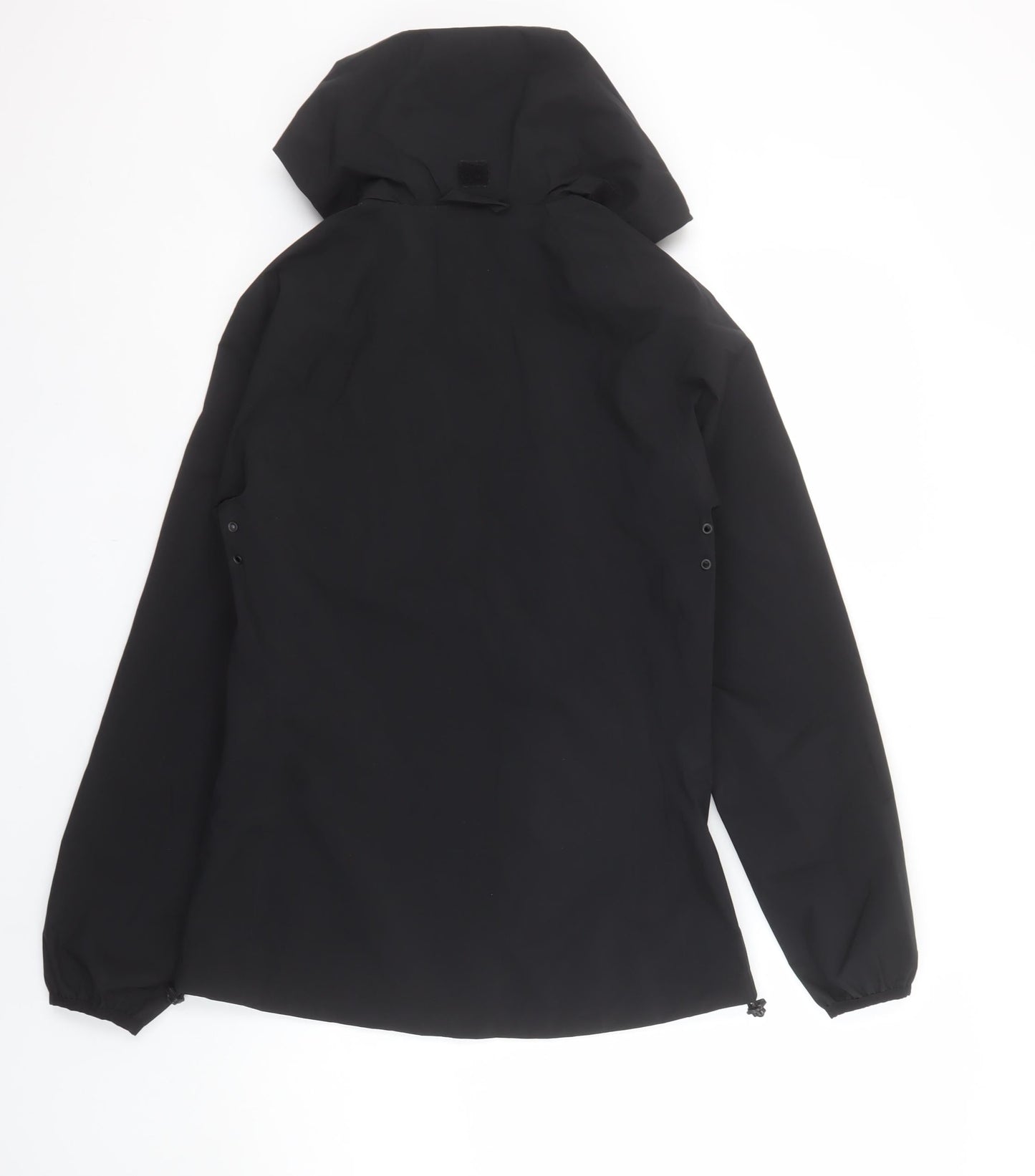 Womens UK Size 6 Marks and Spencer Black Rain Coat