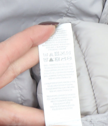 Primark Women Beige Lightweight Puffer Jacket Size S