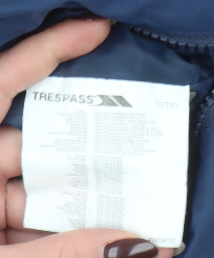 Trespass Unisex Baby Blue Waterproof Hooded Snowsuit 18-24 Months