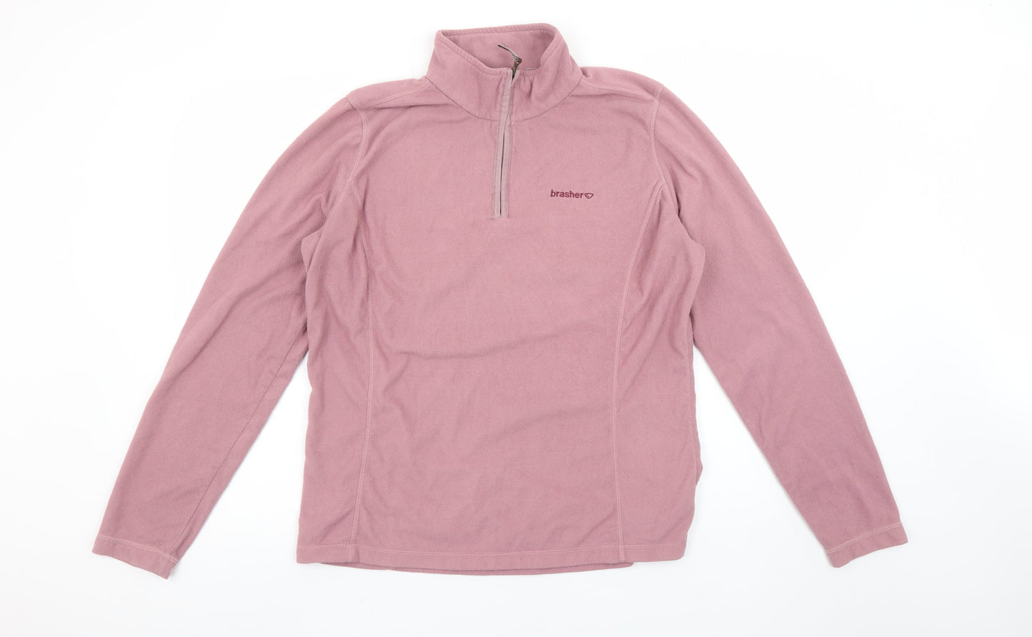 Womens UK Size 16 brasher Pink Pullover Sweatshirt