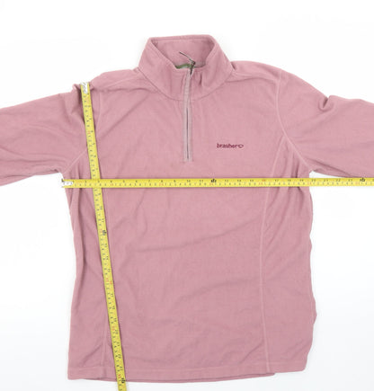 Womens UK Size 16 brasher Pink Pullover Sweatshirt