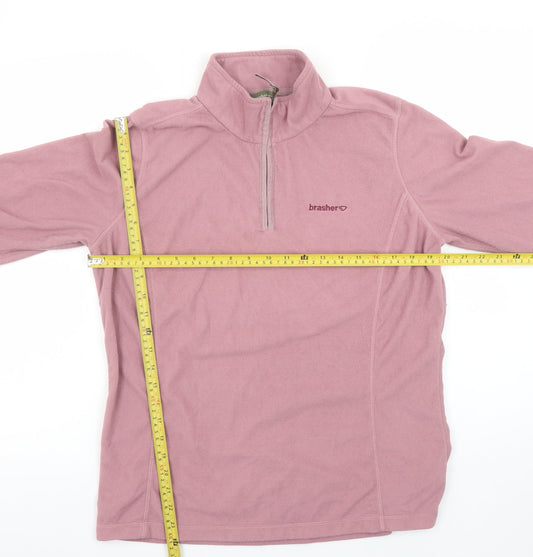 Womens UK Size 16 brasher Pink Pullover Sweatshirt
